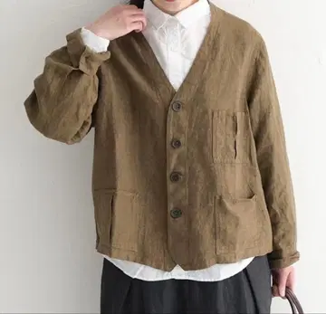 인기 에코로 노카라 자켓