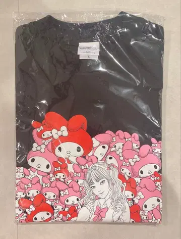 이토 준지 라기트 T셔츠 갸루 토미에 토미에 마이멜로디 L 사이즈 산리오