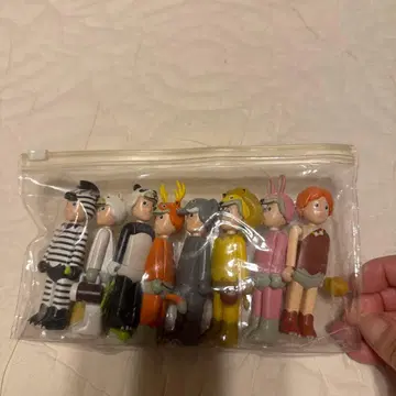 블록맨 동물 코스튬 피규어 8체 세트 컬렉션