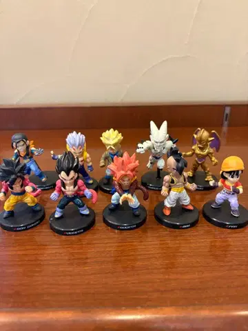 드래곤볼 미니 피규어