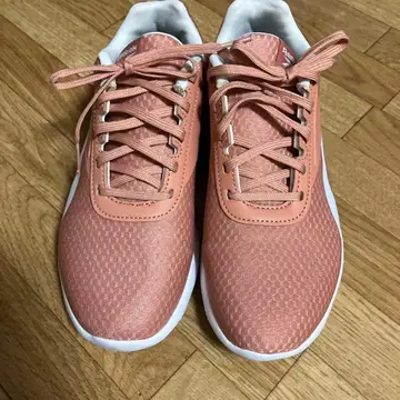 리복 핑크 스니커즈 워킹 조깅