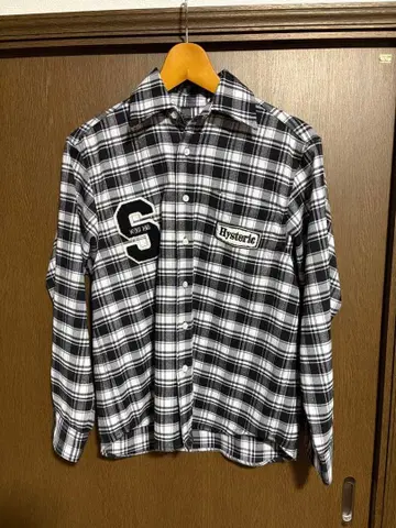 wind and sea Hysteric Glamour 체크 셔츠