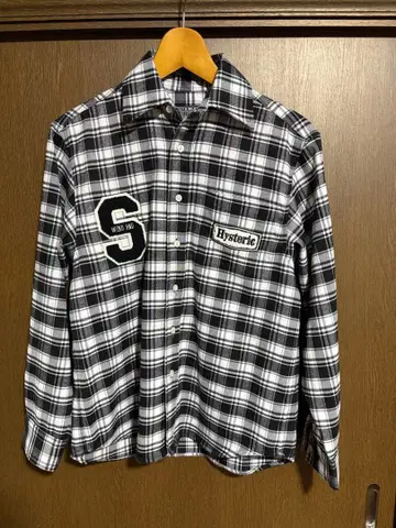 wind and sea Hysteric Glamour 체크 셔츠