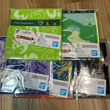 제일복권 Mrs. GREEN APPLE G상 자카드 타월 5개 세트