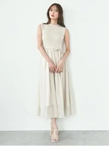 [택 포함 새상품] snidel 도킹 원피스 LBEG 사이즈 1