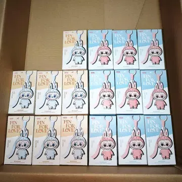 THE MONSTERS PIN FOR LOVE 시리즈 봉제 인형 펜던트