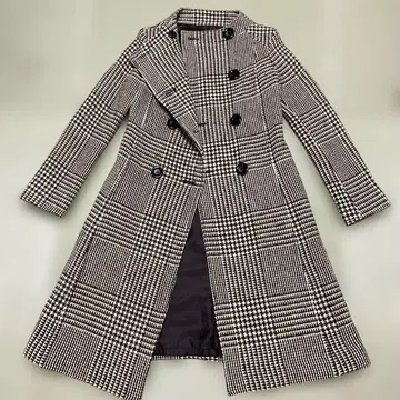 Lois CRAYON 트위드 롱 코트 여성용 코트