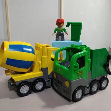 일하는 자동차 듀플로 레고