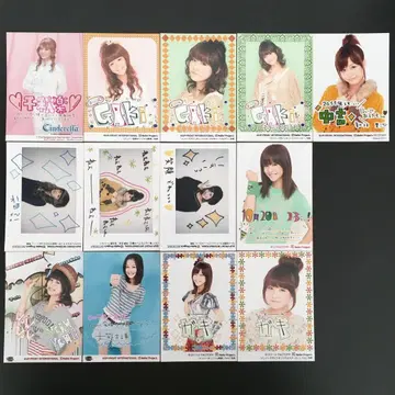 6136 모닝구무스메. 아라가키 리사 브로마이드 13장 세트