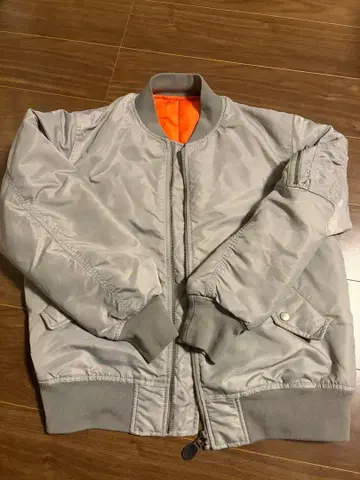 GU 히트 패디드 MA-1 블루종 S