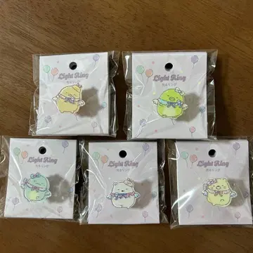 스미코구라시 빛나는 반지 캐릭터 5개 세트