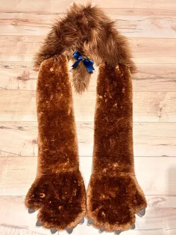 디즈니 미녀와 야수 비스트 팬캡 머플러 장갑