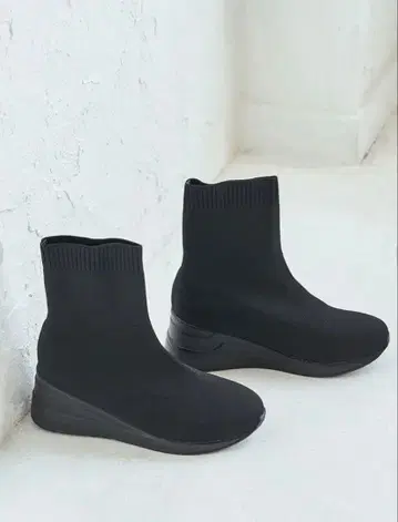 웨지솔 스니커즈 부츠