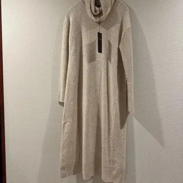 폴 스튜어트 니트 롱 원피스 베이지 새상품 사이즈 6