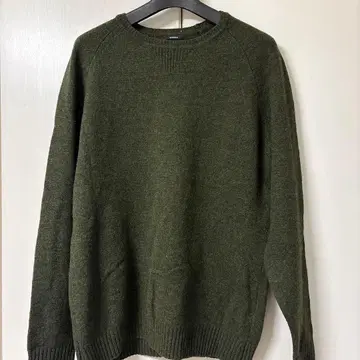 DENHAM 니트 스웨터 그린 계열