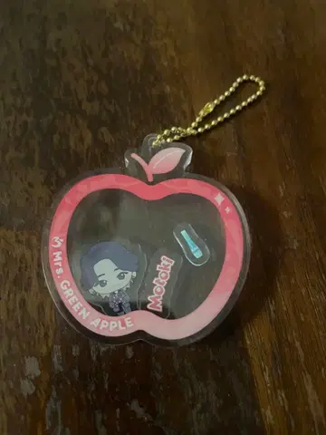 미세스 그린애플 1번 복권 E상 바스락 아크릴 키링 오오모리