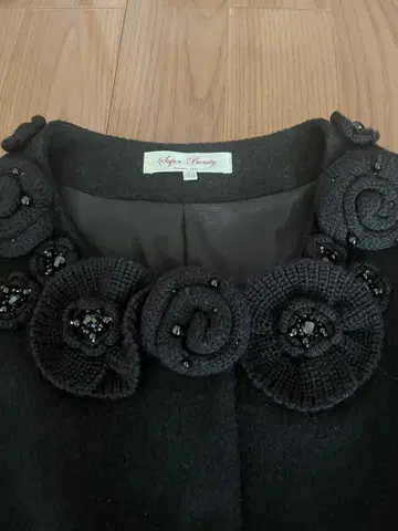 슈퍼 뷰티 코트 블랙 40