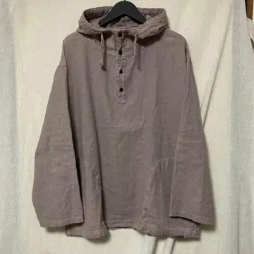 네스트로브 컨팩트 기모 린넨 살베이지 후드티