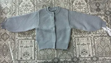 그레이 니트 가디건 긴팔 스콧 클럽 계열