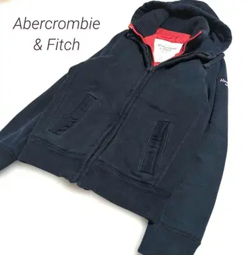 Abercrombie & Fitch 퀼팅 집업 후드티