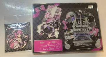 큐어 키스 벌스데이 아크릴 스탠드 캔뱃지