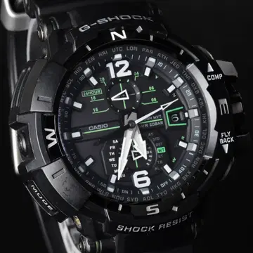 새상품급 G-SHOCK GW-A1100 1A3JF 전파 솔라 스카이콕핏