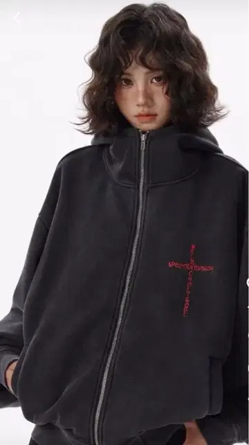 W.SHOT 후드 부착 후드티