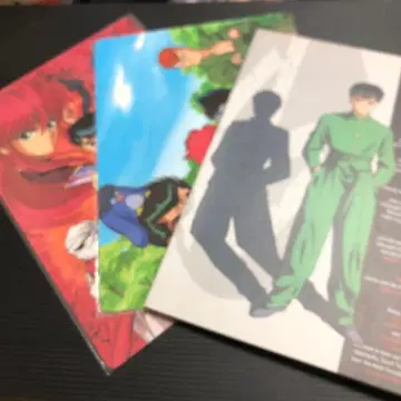 유유백서 책받침 2장 노트 1권 당시 레어