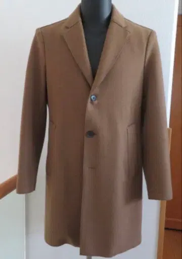 EDIFICE 에디피스 체스터 코트 색상: 카멜 50