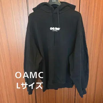 OAMC 블랙 후드티 L 사이즈