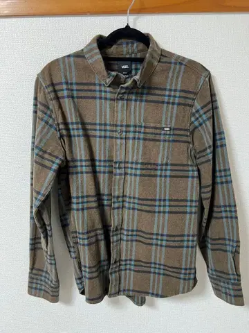 VANS 플란넬 체크 셔츠 (새상품급)