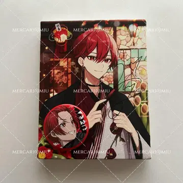 이레이스 리우라 아트 보드 캔뱃지 오쇼가츠 사인 포함 데스트로