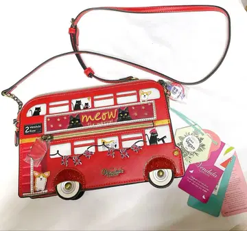 Vendula London 런던 버스 고양이 숄더백 레어 새상품
