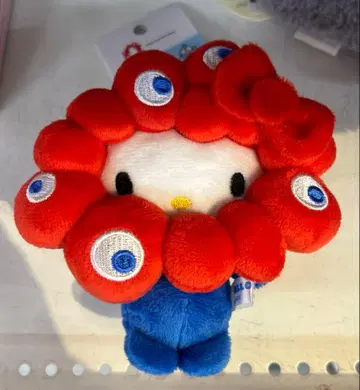 미야쿠미야쿠 키티 콜라보 봉제 인형 스트랩