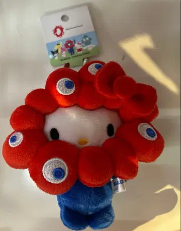 미야쿠미야쿠 키티 콜라보 봉제 인형 스트랩