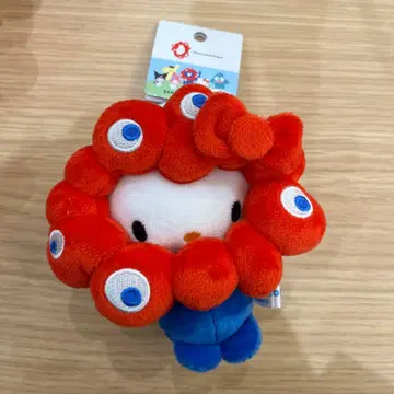 미야쿠미야쿠 키티 콜라보 봉제 인형 스트랩