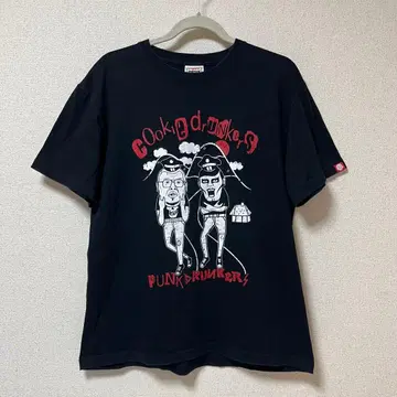 PUNKDRUNKERS 쿠키 콜라보 T셔츠 L 사이즈