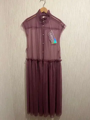 Levi's 슬리브리스 원피스 XS 퍼플