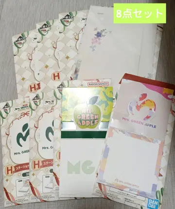 미세스 제일복권 H상 x 8 문구 컬렉션 오오모리 모토키