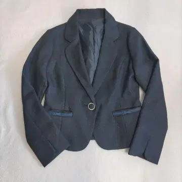 Burlone 세레모니 테일러드 자켓 라메사 졸업식 입학식 다크 네이비