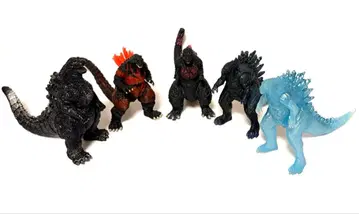 고질라 피규어 5체 세트