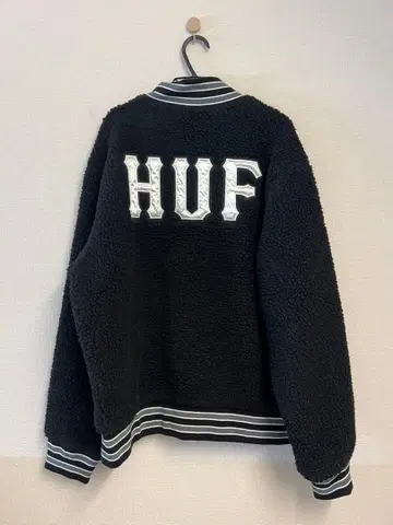 HUF 플리스 자켓 L 블랙