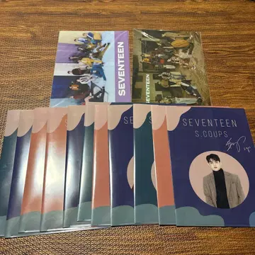 SEVENTEEN 클리어 파일 묶음 판매