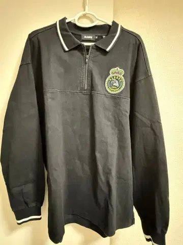 XLARGE 하프 지퍼 트레이닝복 롱T