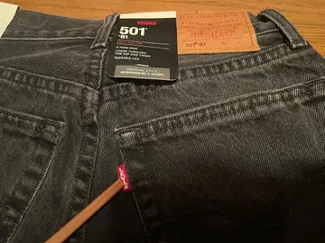 Levi's 501 다크 그레이 1981년 모델 W24 L30