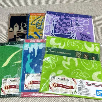 제일복권 미세스 G상 자카드 타월 전 6종 컴플리트