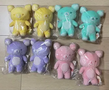 리락쿠마 20Colors 봉제 인형 ~4Seasons ~4종 2세트
