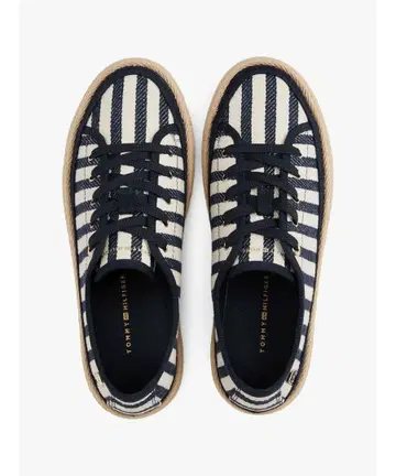 TOMMY HILFIGER 에스파드리유 스트랩 스니커즈