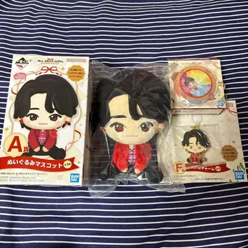 오오모리 모토키 세트 미세스 A상 봉제 인형 마스코트 E상 F상 메탈 참