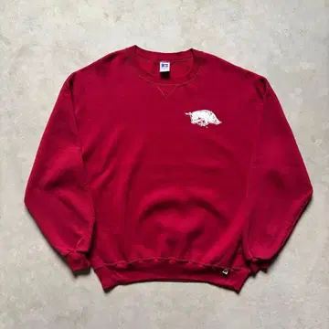 러셀 맨투맨 앤카소 대학 레이저백 앞 부이 미국제